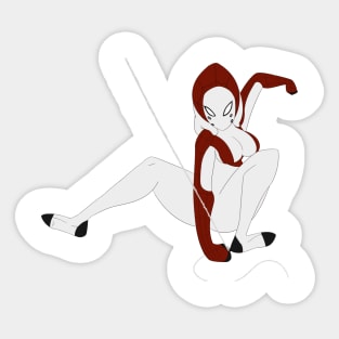 Web-Slinger Scarlet Sticker